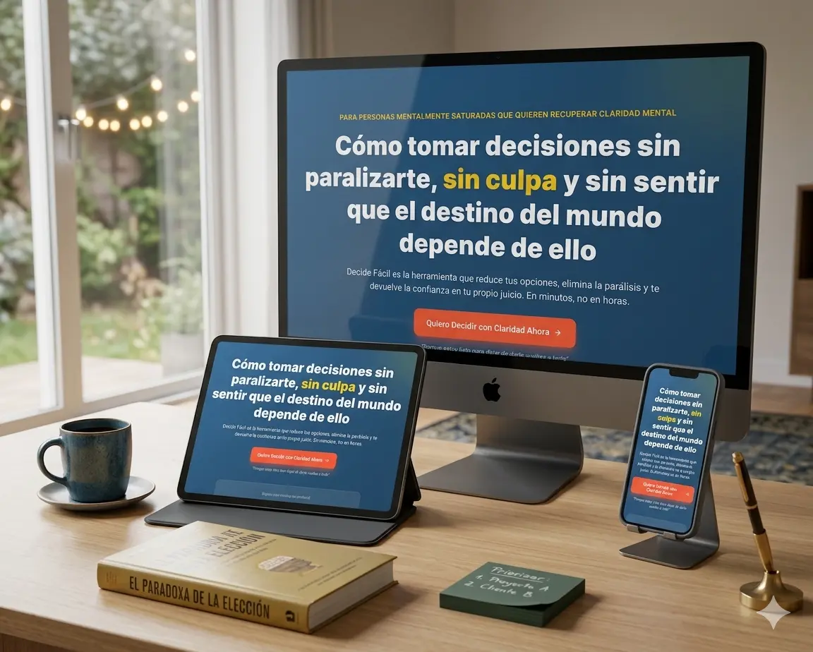 Decide Fácil en acción